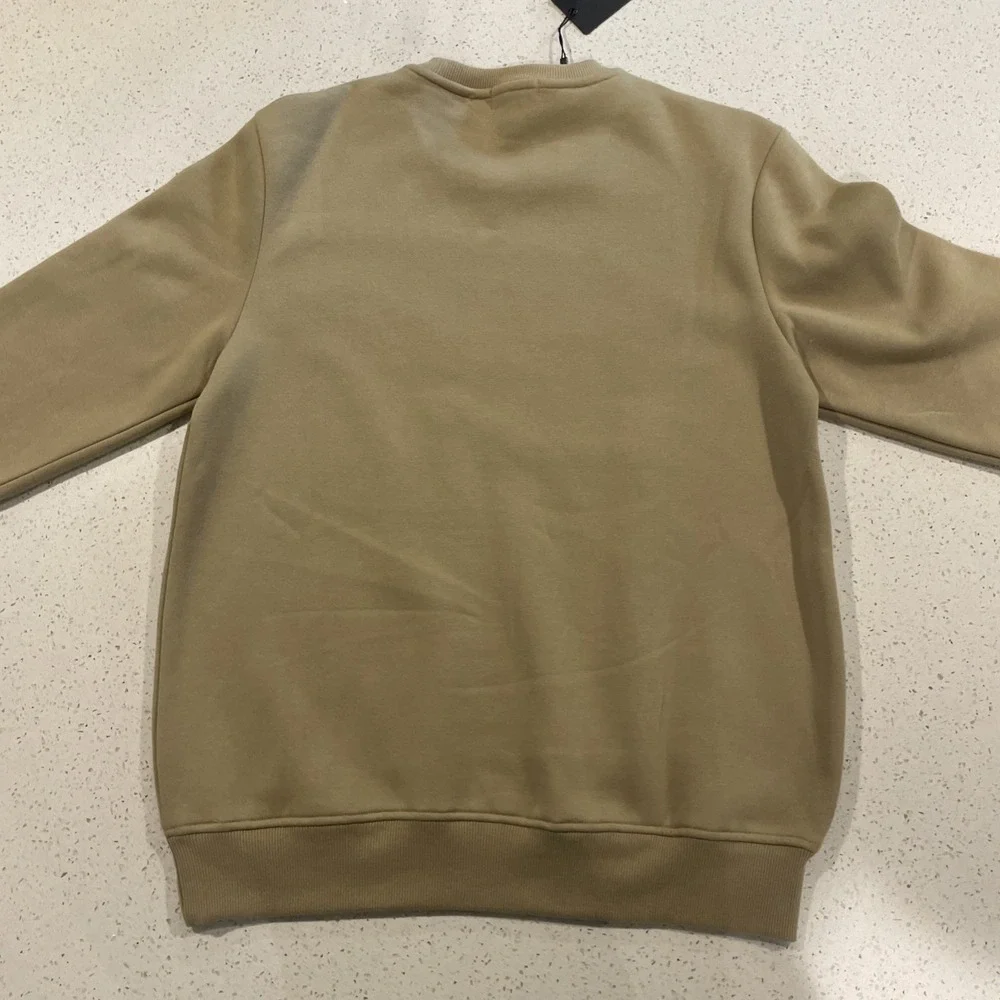 True Religion Embossed Arch Crew Neck Sweatshirt Mens Medium NWT